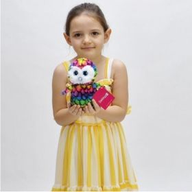 Selay Baykuş Desenli 17 cm Peluş Oyuncak