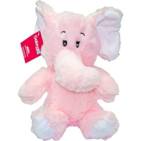 Selay Oyuncak 2227 20 cm Pembe Peluş Fil