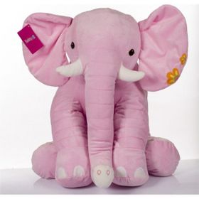 Selay Pembe Fil 55 cm Peluş Oyuncak