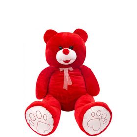 Selay Salaş Kırmızı Ayı 138 cm Peluş Oyuncak