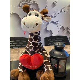 Selay Toys Kahverengi Zürafa 40 cm Peluş Oyuncak