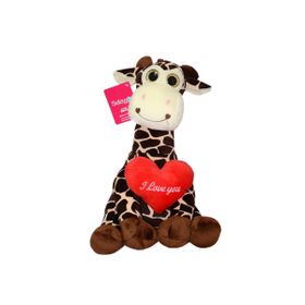 Selay Toys Kahverengi Zürafa 40 cm Peluş Oyuncak