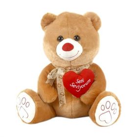 Selaytoys 1030K 50 cm Kahverengi Yumoş Oyuncak