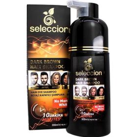 Seleccion Beyaz Kapatıcı Koyu Kahve 300 ml Şampuan