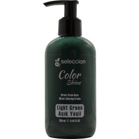 Seleccion Color Shine Açık Yeşil 250 ml Krem Saç Boyası