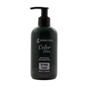 Seleccion Color Shine Direkt Yeşil 250 ml Krem Saç Boyası