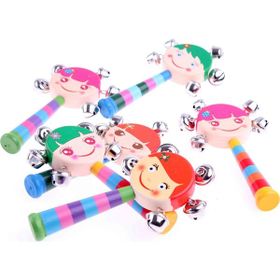 Select Toys Renkli Ahşap Çıngırak
