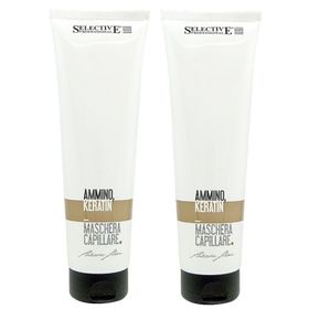 Selective 300 ml X 2 Protek Ammino Keratin Maschera Saç Maskesi