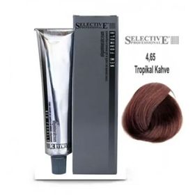 Selective Professional 4.65 Tropikal Kahve 60 ml Tüp Saç Boyası