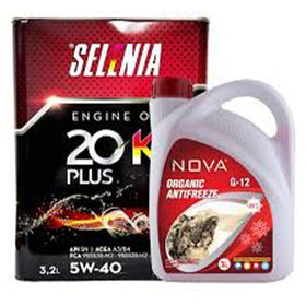 Selenia 20K Plus 5W-40 3.2 lt Sentetik Motor Yağı + 3 lt Kırmızı Antifriz