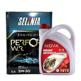 Selenia Perform WR 5W-30 C2 3.2 lt Motor Yağı + 3 lt Kırmızı Antifriz