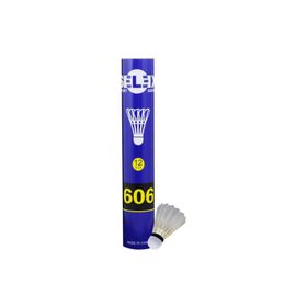 Selex 606 12'li Kaz Tüyü Badminton Topu