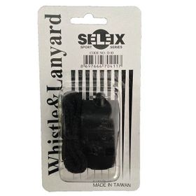 Selex D 03 İpli Siyah Düdük