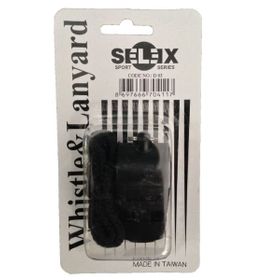 Selex D 03 İpli Siyah Düdük