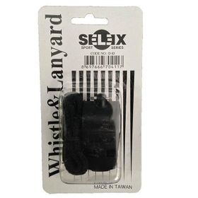Selex D 03 İpli Siyah Düdük