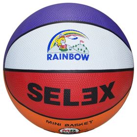 Selex RB-3 No 3 Rainbow Kauçuk Basketbol Topu