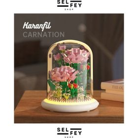 Selfey Legomodel Fanuslu Karanfil Çiçeği