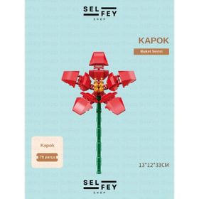 Selfey Legomodel Kapok Çiçeği