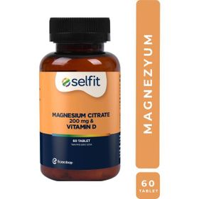 Selfit Magnesium Citrate Vitamin D 60 Tablet