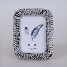 Selim 13x18 Chain Gümüş Çerçeve