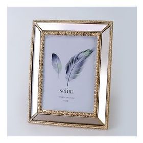Selim 13x18 Elsira Aynalı Altın Çerçeve