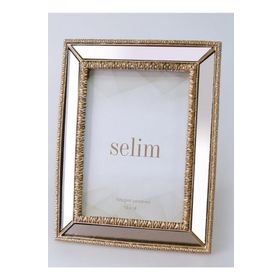 Selim 13x18 Elsira Aynalı Altın Çerçeve