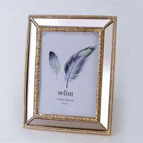 Selim 13x18 Elsira Aynalı Altın Çerçeve