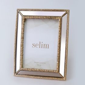 Selim 13x18 Elsira Aynalı Altın Çerçeve