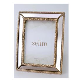 Selim 13x18 Elsira Aynalı Altın Çerçeve