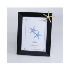 Selim 13x18 Siyah Altın Deniz Yıldızı Çerçeve