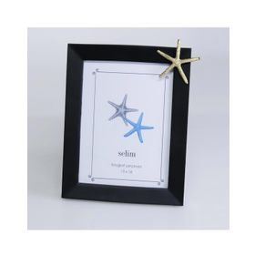 Selim 13x18 Siyah Altın Deniz Yıldızı Çerçeve