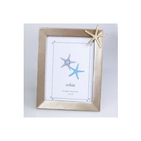 Selim 15x20 Deniz Yıldızı Vizon Altın Çerçeve