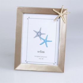 Selim 15x20 Deniz Yıldızı Vizon Altın Çerçeve