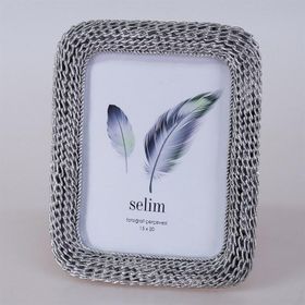 Selim Chain Gümüş 15x20 cm Çerçeve
