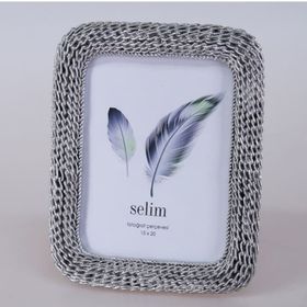 Selim Chain Gümüş 15x20 cm Çerçeve