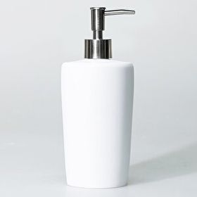 Selim Conical Beyaz Sıvı Sabunluk