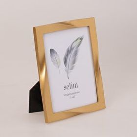 Selim Curved Altın 15x20 cm Çerçeve