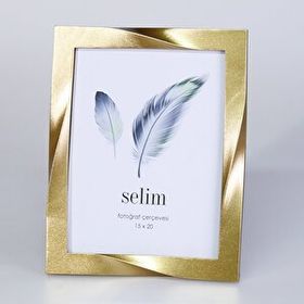 Selim Curved Altın 15x20 cm Çerçeve