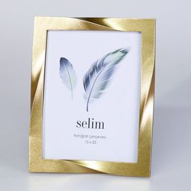Selim Curved Altın 15x20 cm Çerçeve
