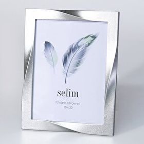 Selim Curved Gümüş 15x20 cm Çerçeve