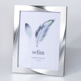 Selim Curved Gümüş 15x20 cm Çerçeve