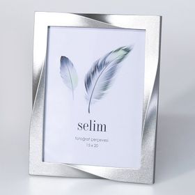 Selim Curved Gümüş 15x20 cm Çerçeve