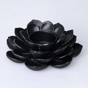 Selim Garden Siyah Tealight Mumluk