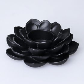 Selim Garden Siyah Tealight Mumluk