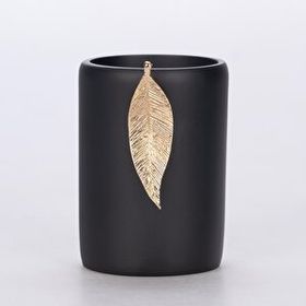 Selim Leaf Siyah Altın Diş Fırçalık
