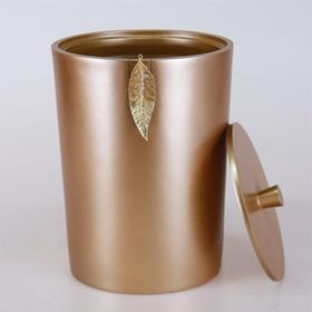 Selim Leaf Vizon Altın Çöp Kovası