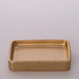 Selim Linen Altın Katı Sabunluk