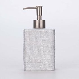 Selim Linen Gümüş Sıvı Sabunluk