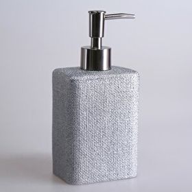 Selim Linen Gümüş Sıvı Sabunluk