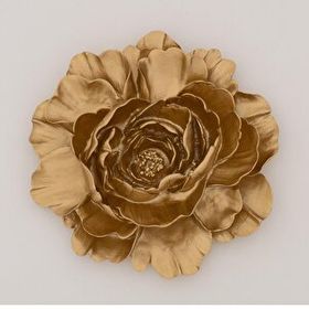 Selim Lotus Altın Dekoratif Çiçek